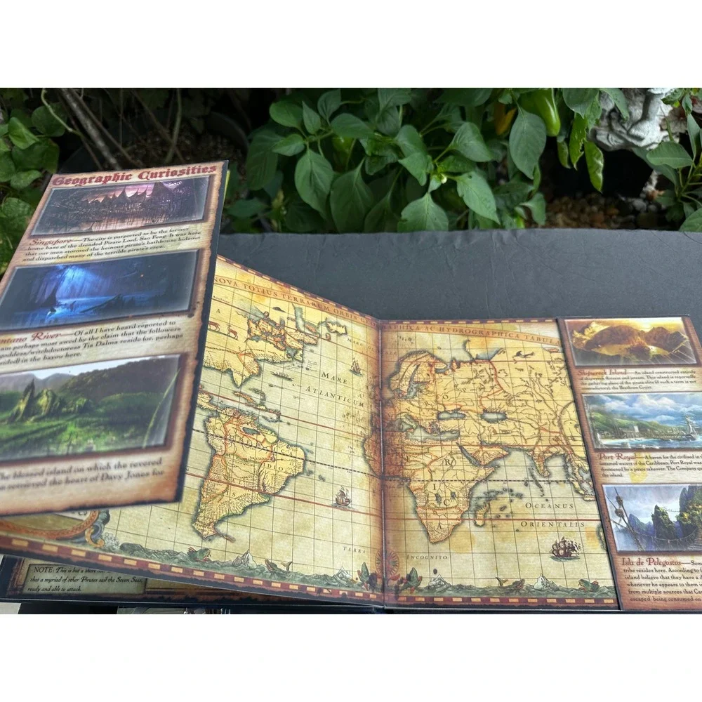 Disney Pirates of the Caribbean The Secret Files of East India Trading Co Book